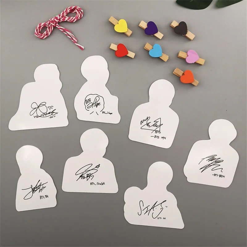 Kpop стикер подвесной декор с флагами Bangtanes мальчиков Kpop наклейка s Pack Festa мальчик с Luv jiminn J-HOPE RM JUNGKOOK подписи