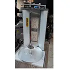 Коммерческая 2 горелка, газовый турецкий Донер кебаб, вертикальная Бройлер, природный газ, Гироскопическая машина, гриль, Tacos Al Pasta BBQ