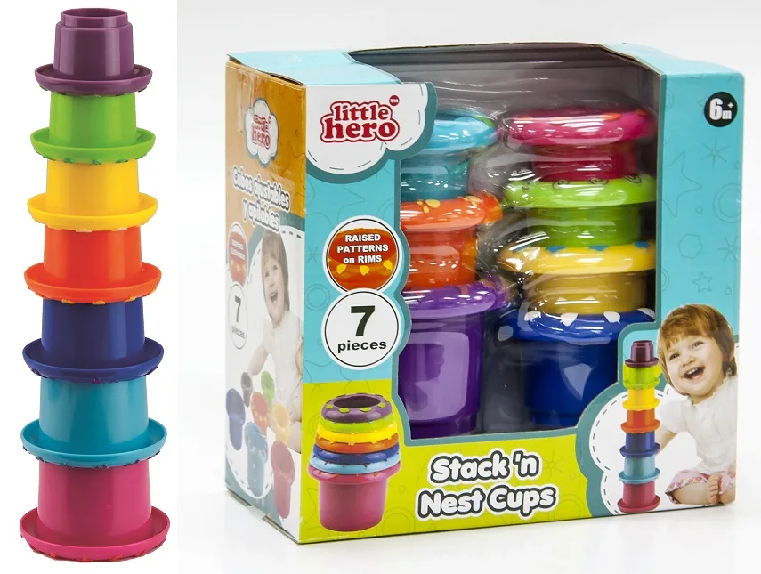 Pyramid funny Cup little hero for children | Игрушки и хобби