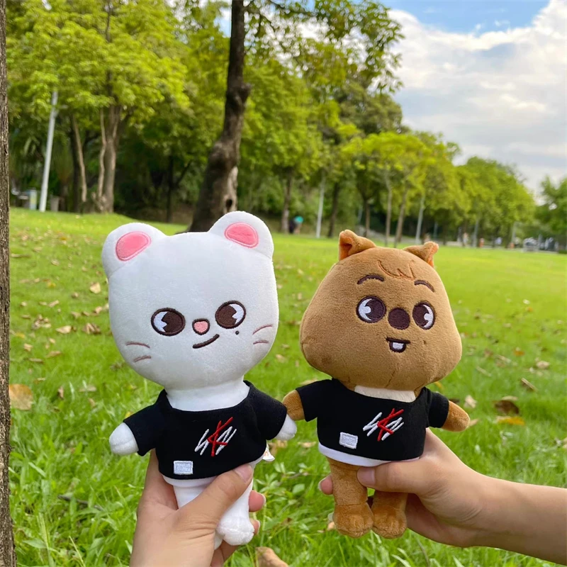 

KPOP Stray Kids Cute Cartoon Animal SKZOO Standing Plush Dolls Bang Chan Felix Lee Know Straykids Toys Fans Gifts A78