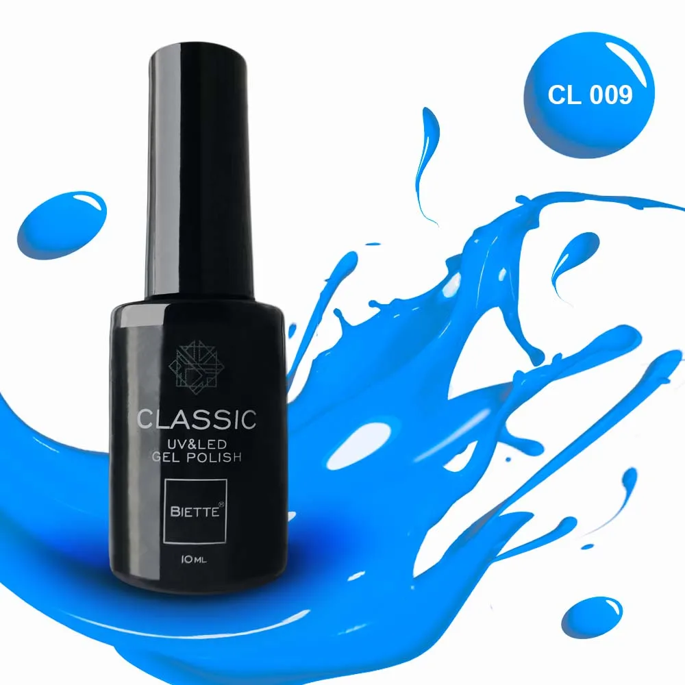 BIETTE Гель лак Classic 10 мл №CL009 Голубой | Красота и здоровье