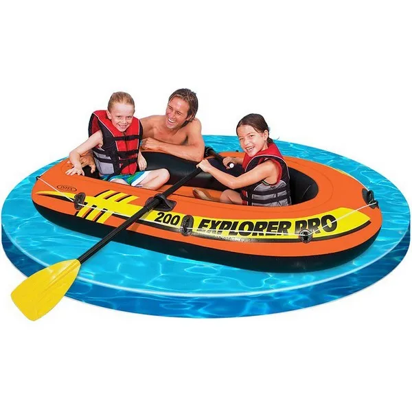 Надувная лодка Explorer Pro 200 Intex (196x102x33 см)|Надувные матрасы| |