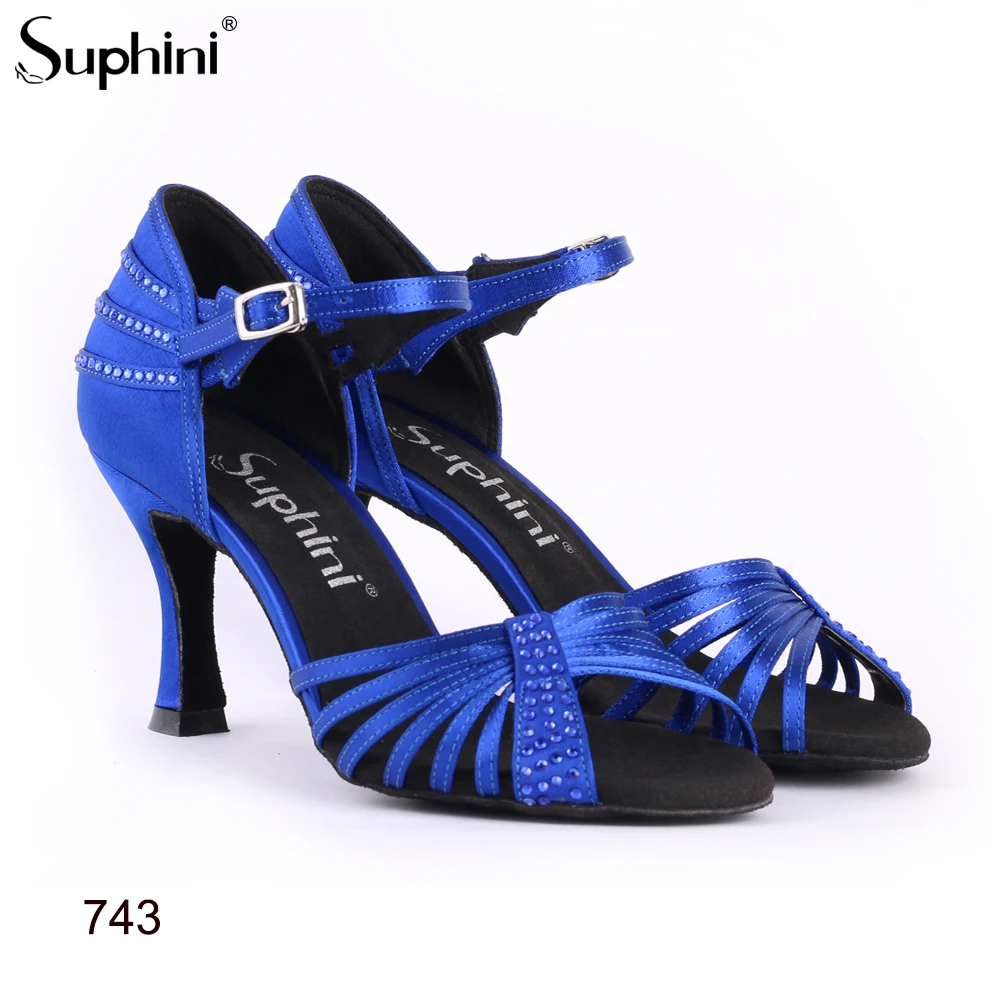 Черные классические женские бальные туфли для сальсы женская обувь латинских