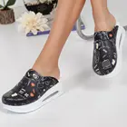 Босоножки женские ортопедические на платформе, удобные сандалии на каблуке, мягкие повседневные Нескользящие тапки для медсестер и врачей, 2021