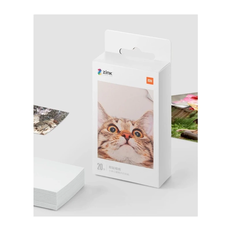 Фотобумага для принтера XIAOMI Mi Portable Photo Printer | 20 шт TEJ4019GL Канцтовары офиса и дома