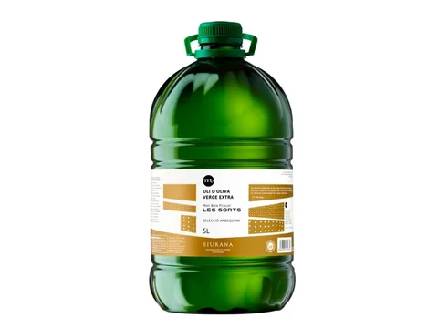 Оливковое масло Extra Virgin 100% Les Sorts DOP Siurana, 5000 мл.