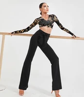 new latin pants dancewear salsa latin trousers performance latin blouse 20823
