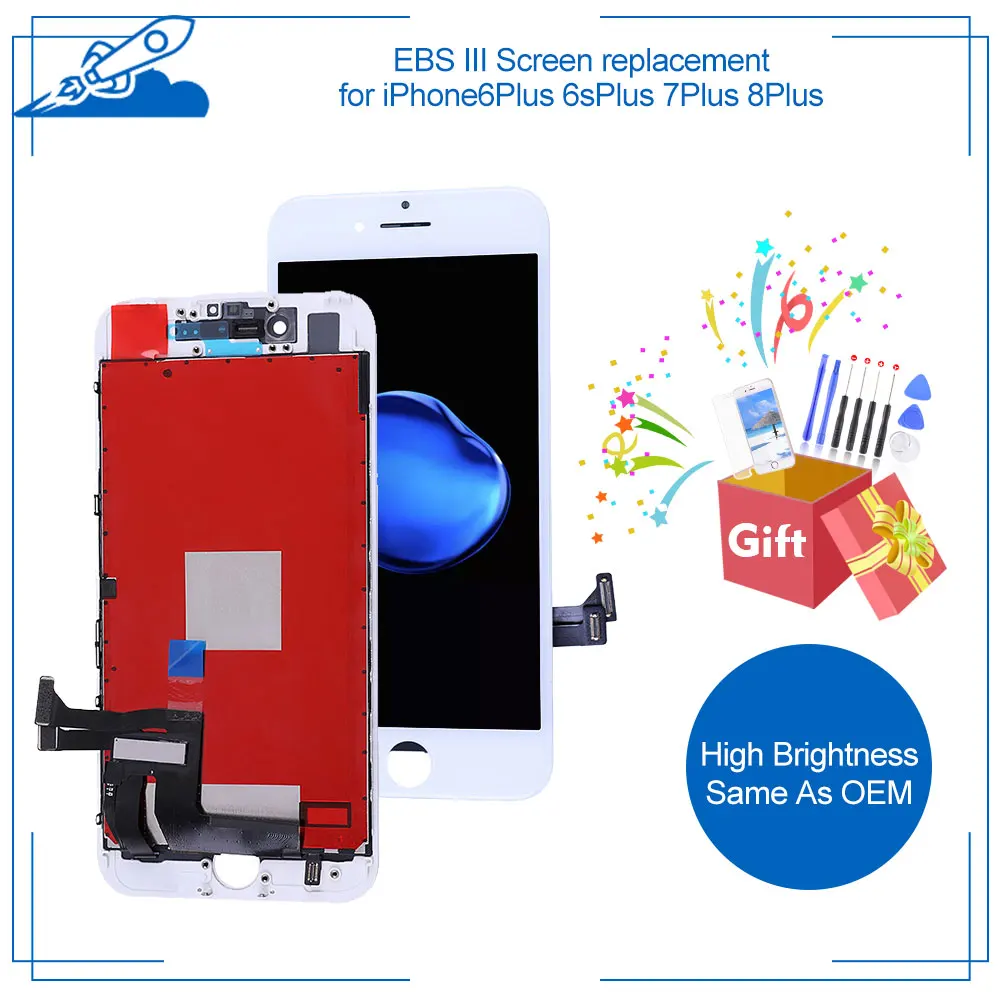 Elekworld EBS-III для iPhone 6/6S/7/8 Plus ЖК-экран с 3D Touch | Мобильные телефоны и аксессуары