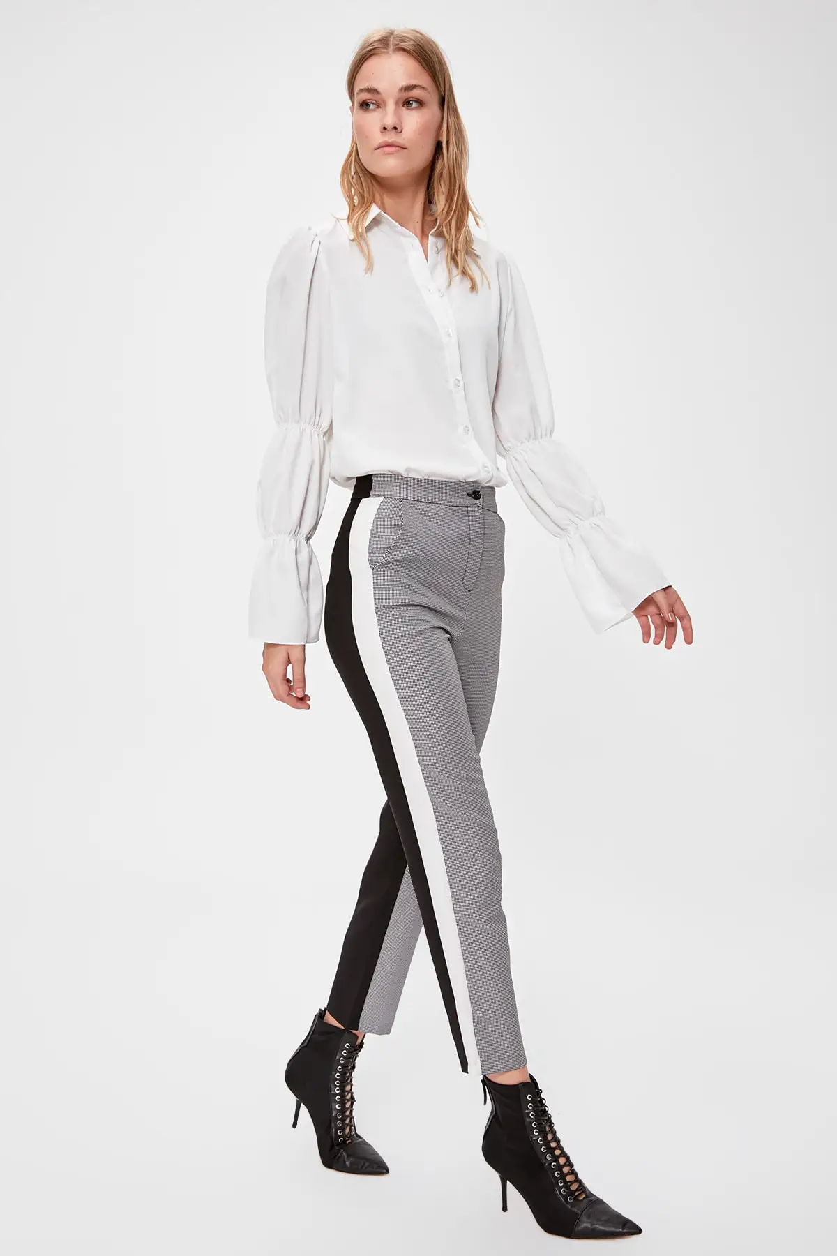 Trendyol брюки с лентами TWOAW20PL0549|Брюки| |