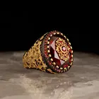 3755000 Кольцо Стерлингового Серебра 925 Мужские КольцаЦиркон Драгоценный Камень Свадебные Мужские Кольца Оригинальные Уникальные Турецкие Ювелирные Кольца Для Мужчин Женские Кольца Мужские Ювелирные Изделия Женщины