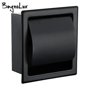 Держатели для бумаги, современное крепление на стену, матовый, черный, 304, из нержавеющей стали, держатель для туалетной бумаги, WC бумажные салфетки в рулонах, коробка для салфеток, 2248 Мб