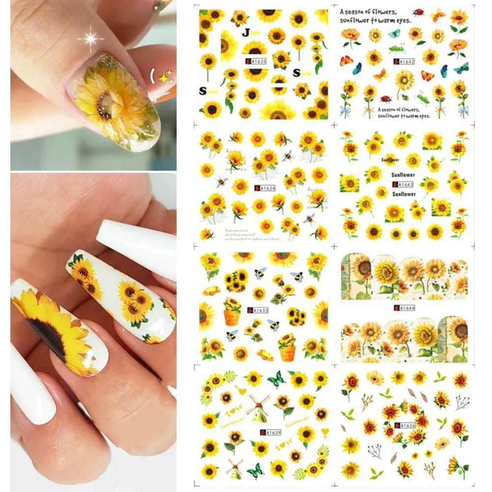 Наклейки для ногтей 12 листов | Красота и здоровье