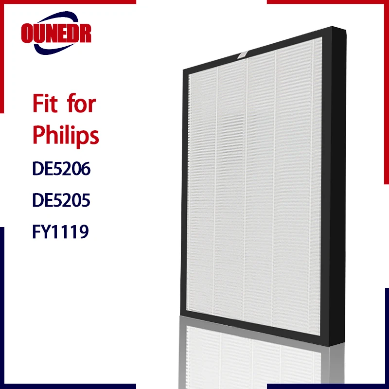 

Air Purifier Filter FY1119 Replacement True HEPA Filter Fit For Philips DE5206 DE5205 air cleaner parts