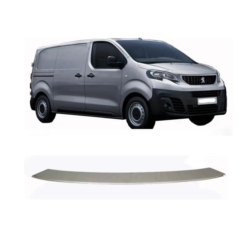 

Rear Bumper Sill Cover S. Steel Rear Bumper Protector Rear Bumper Guard for Peugeot Expert 3 2017-UP (Short-Medium Chassis)