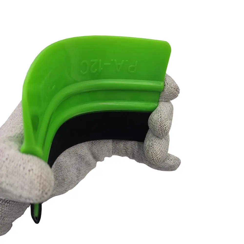 6 шт. 3 м зеленый скребок для удаления оттенков пластиковый с фетровым краем