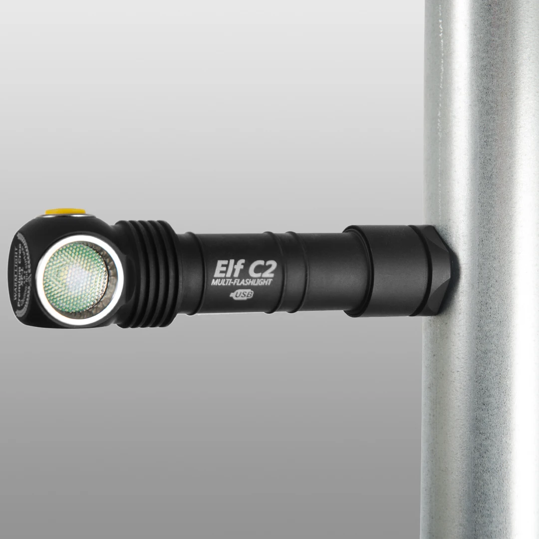 Светодиодный Налобный Фонарь Armytek Elf C2 XP-L Micro-USB+ 18650 Li-Ion аккумулятор