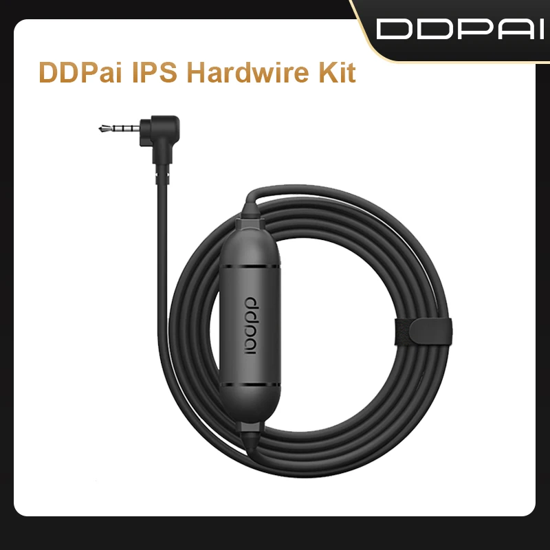 Оригинальное автомобильное зарядное устройство DDPAI 12/24 В с USB набор из проволоки