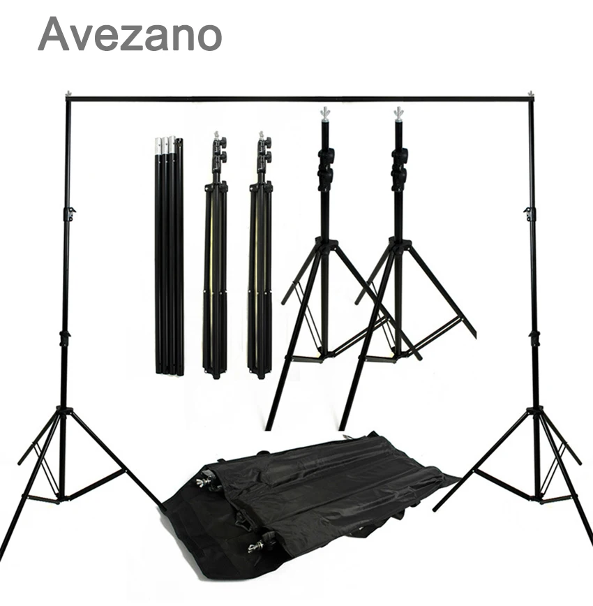 Фон для фотосъемки Avezano 3x2,6 м, фон для фотостудии с подставкой, набор для фотосъемки