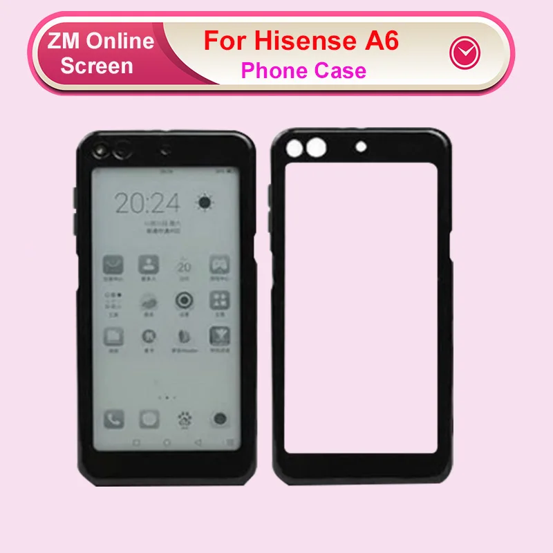 RYKKZ DIY 3D ТПУ Прозрачная черная рамка чехол для телефона Coque для Hisense A6 чехол s