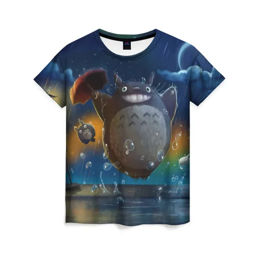 Женская футболка 3D Тоторо|Футболки| |