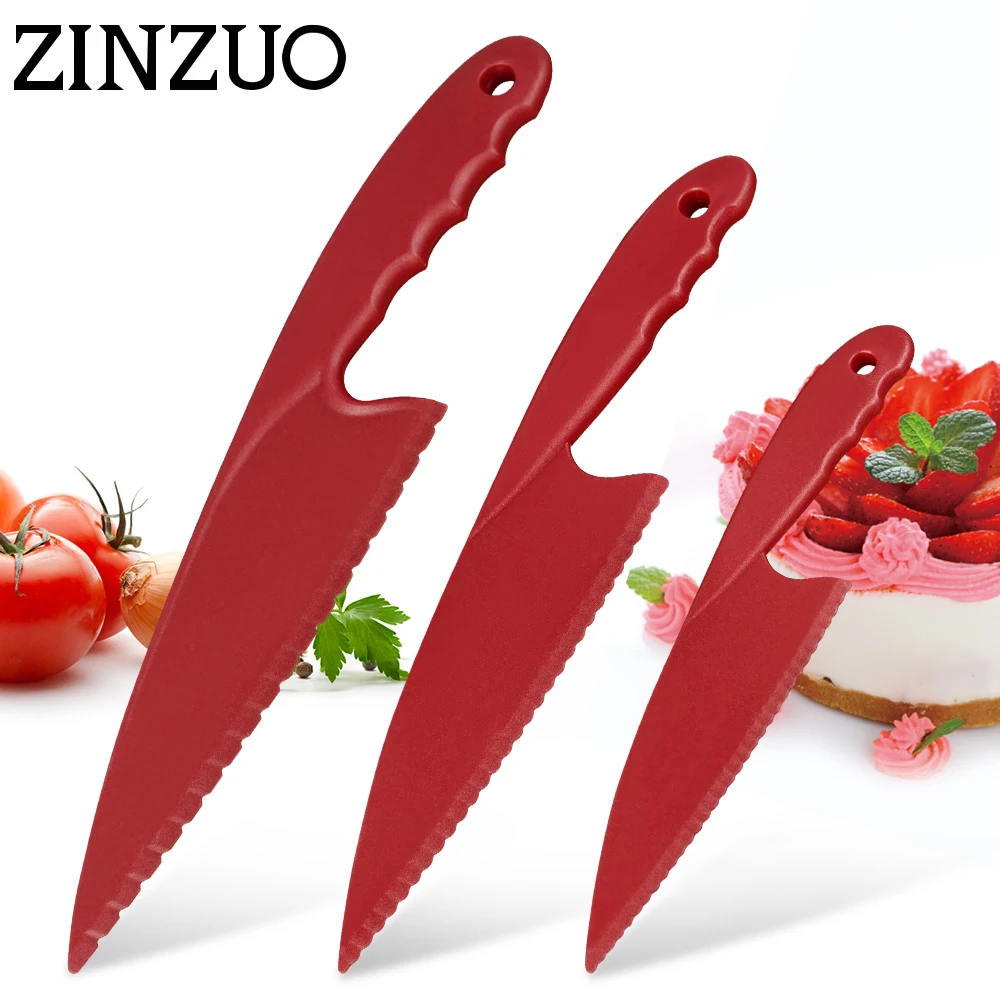 Пластиковый нож 3 шт./компл. Детская безопасность сделай сам безопасные шпатели