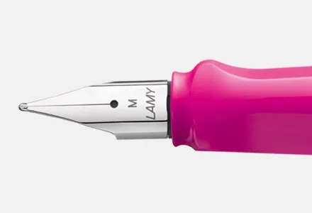 Lamy 13P-EF Safari перьевая ручка с металлическим зажимом EF перо розовая | Канцтовары для