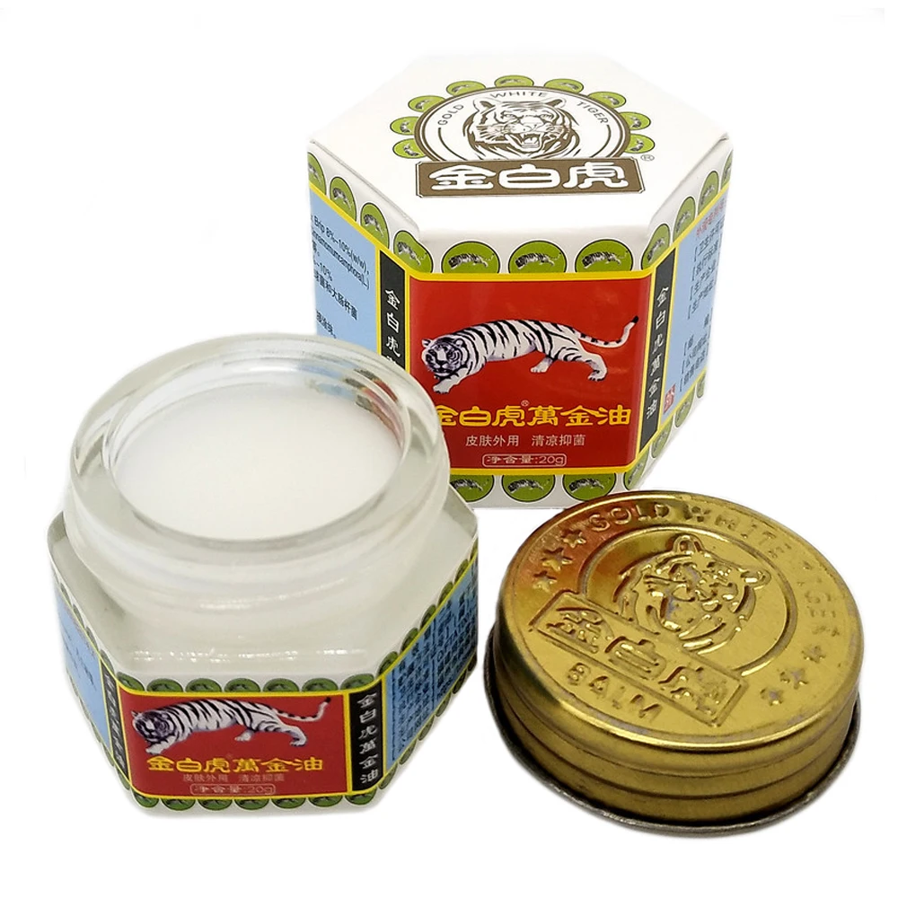 3шт. Бальзам белый тигр не прогревающий облегчение болей в суставах грыжа ушибы