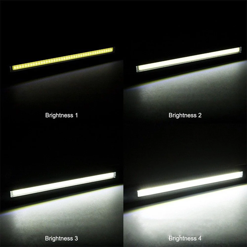 

4X 2X COB LED Work Light Pocket Flashlight 1200mAh 2200mAh Rechargeable Emergency Torch 360 Inspection Light Camping Lamp