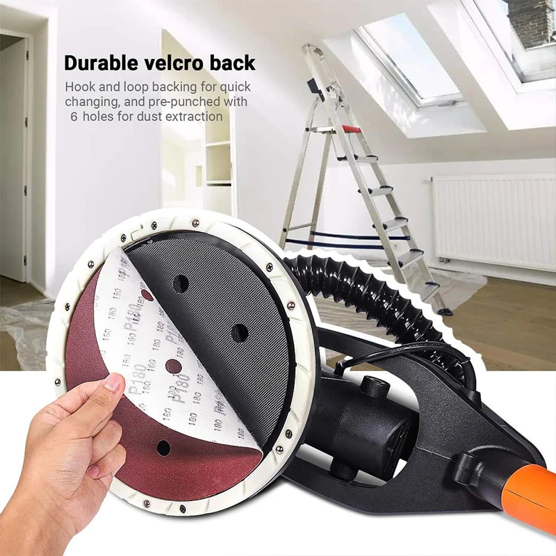 Абразивные диски для шлифовки 9 дюймов/225 мм 6 отверстий 30 шт. | Инструменты