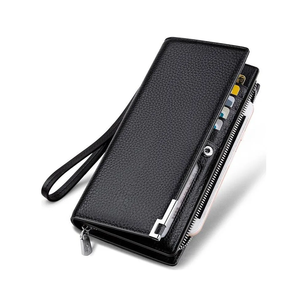 

Laorentou Men's Handmade Italian Leather Wallet