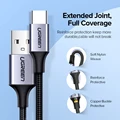 UGREEN Type C Cable Fast USB Charging Cable 3A Micro USB Cable for Samsung Huawei Xiaomi USB C Mobile Phone USB Charge Cord Wire