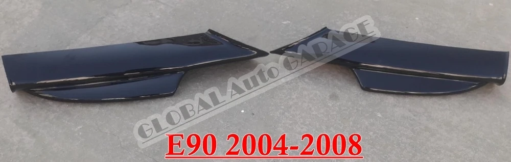 Сплиттер для переднего бампера BMW E90 M Tec 3 Series угловой клапан 2004 2005 2006 2007 2008 2009 2010 2011