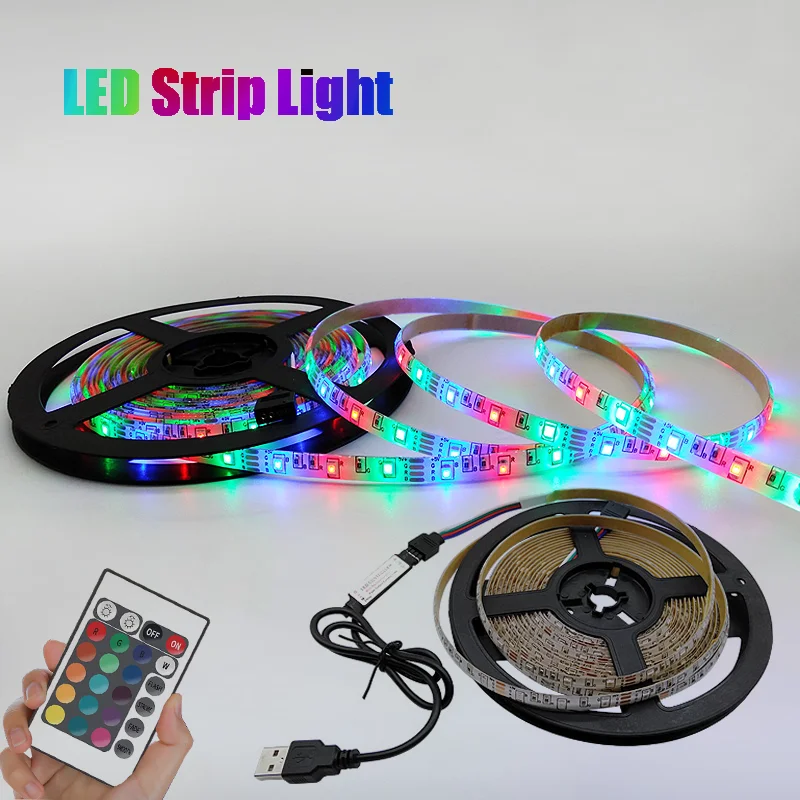 

RGB-светильник Светодиодная гибкая с USB, 5 В, 2835