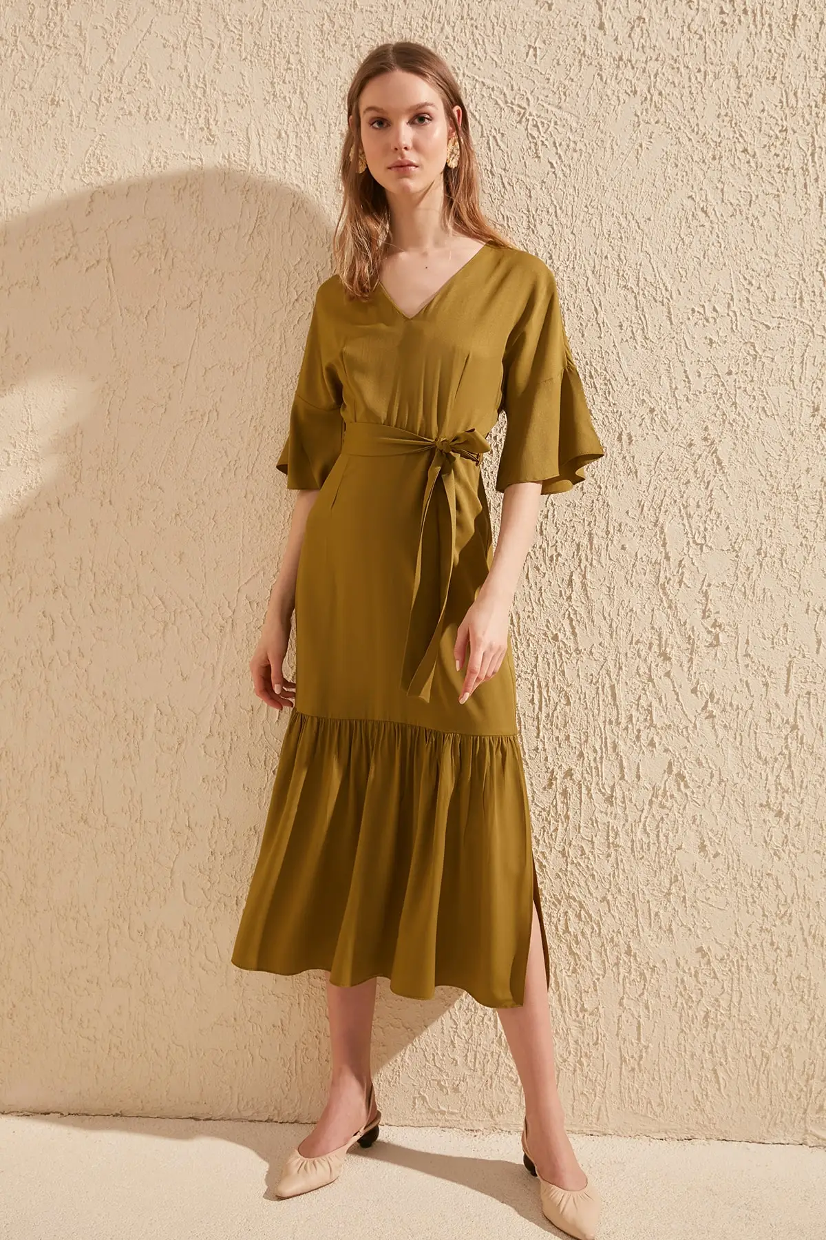 Платье с поясом TWOSS20EL0261 | Женская одежда