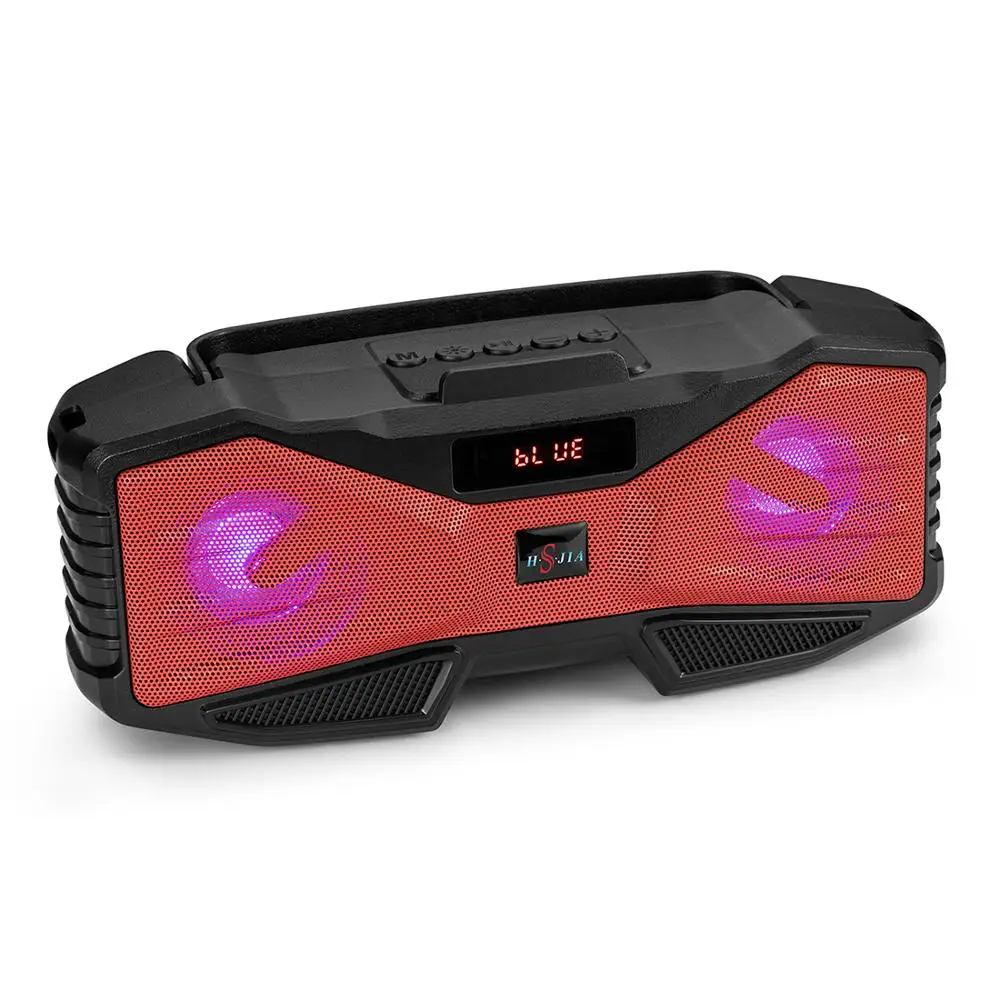 Портативные bluetooth колонки уличная Беспроводная стерео басовая колонка сабвуфер