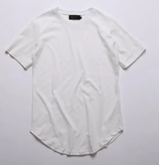 Длинная низкая футболка в стиле хип-хоп 2020 модный мужской топ Весенняя мужская