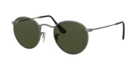 rayban round 3447 029 50 sunglasses gunmetal frame g 15 green lenses high quality vision man woman sunglasses 2021