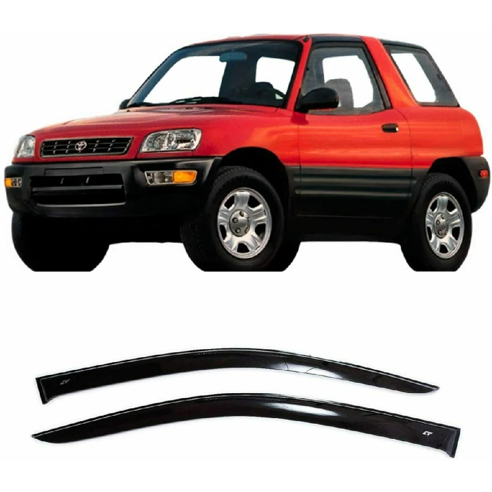 Дефлекторы окон Cobra Tuning T25294 на авто Toyota RAV4 1 l 3 door 1994 2000 2 шт./комп. ветровики от дождя