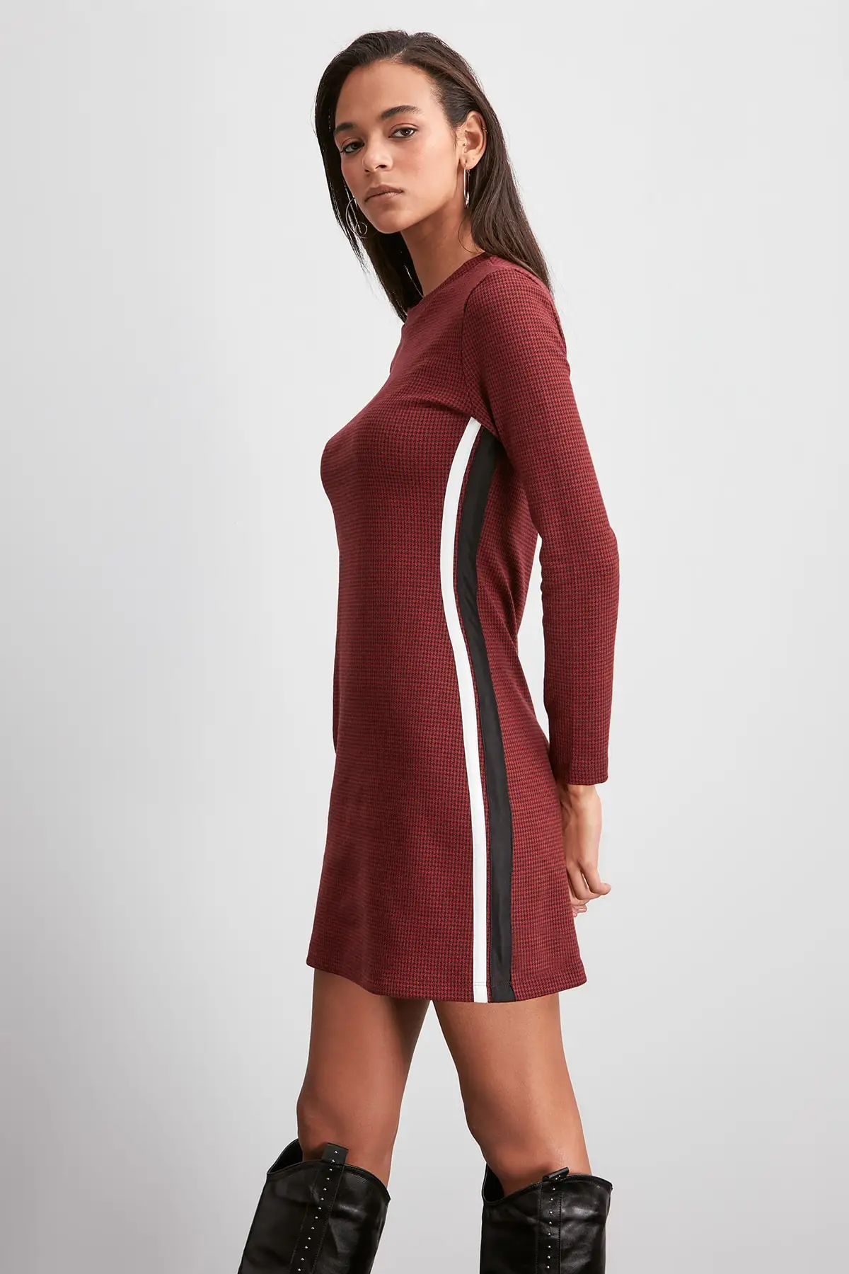 Trendyol трикотажное платье с лентами TWOAW20EL2098|Женские платья| |