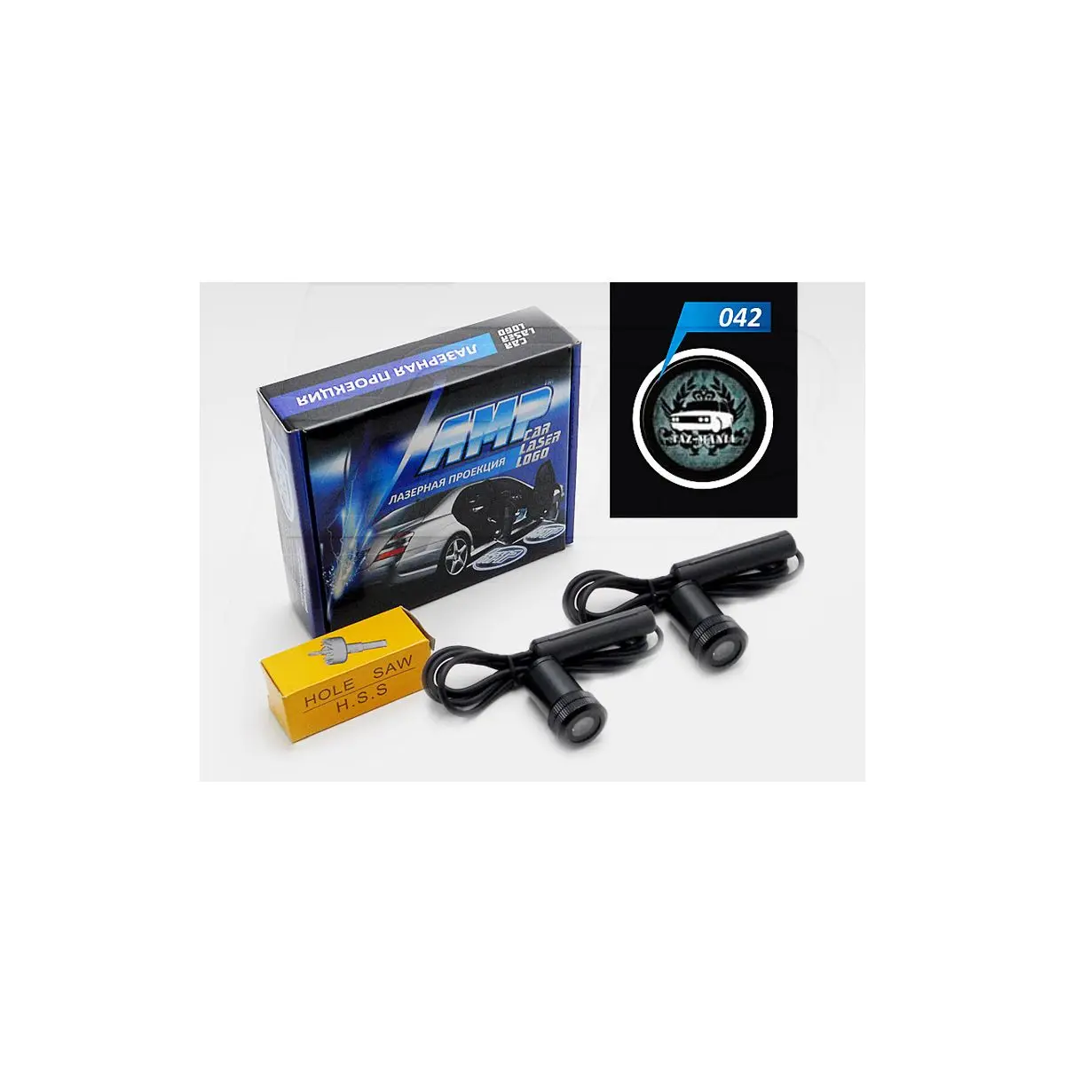 Лазерная проекция логотипа для установки в дверь авто TRANSFORMERS \ ALPINA MERCEDES SUZUKI SUBARU TAXI