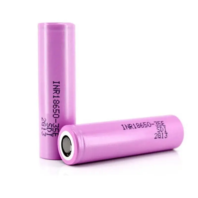 1/2 шт 18650 аккумулятор 3500mAh 20A литий-ионная аккумуляторная батарея(незащищенная верхняя часть боты) для фонарика электронной сигареты электровелосипеда