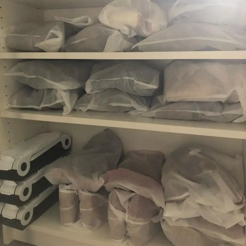 

12pcs Shoe Dust Covers Shoes Storage Drawstring Bags Non-Woven Breathable Protect from Dust Household Cleaning Shoe Storage Bag