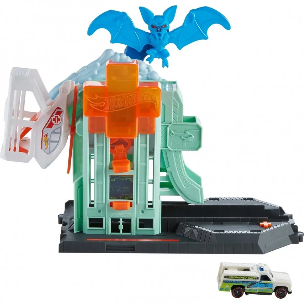 Набор игровой Hot Wheels Сити Атака летучей мыши GJK90 |