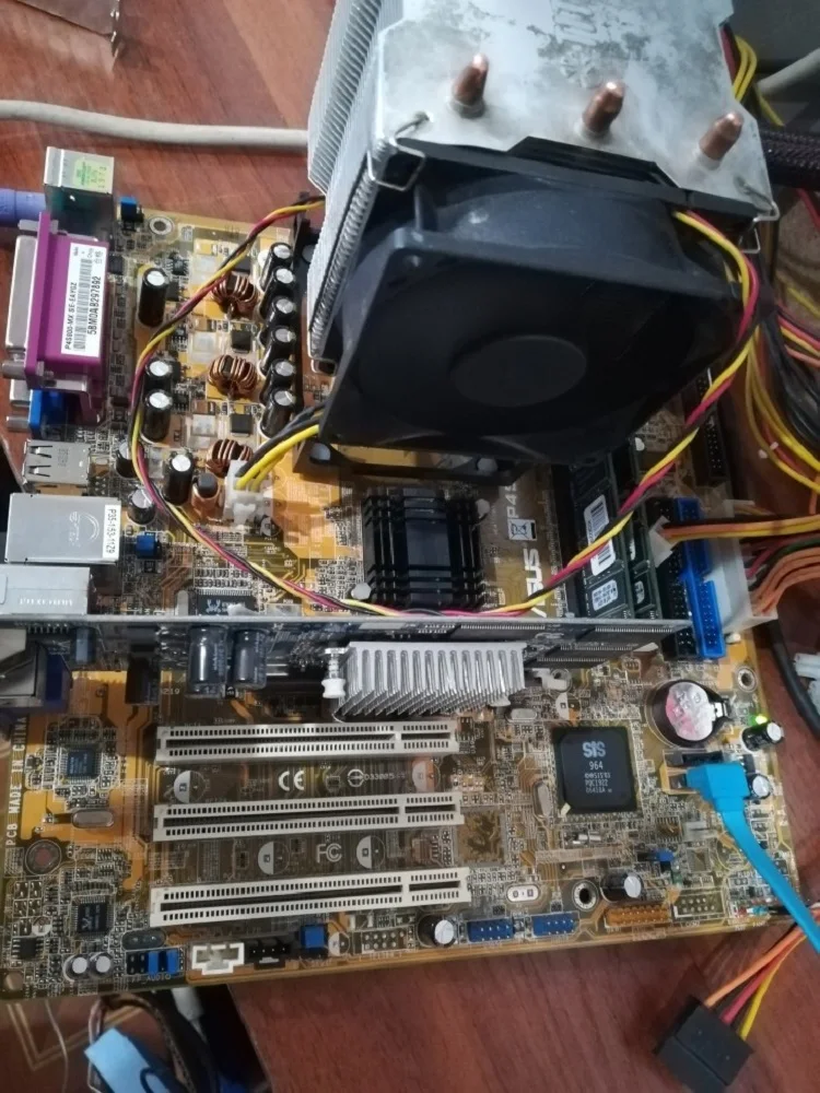 Материнская плата ASUS P4S800-MX SE Socket 478 AGP DDR1 | Компьютеры и офис