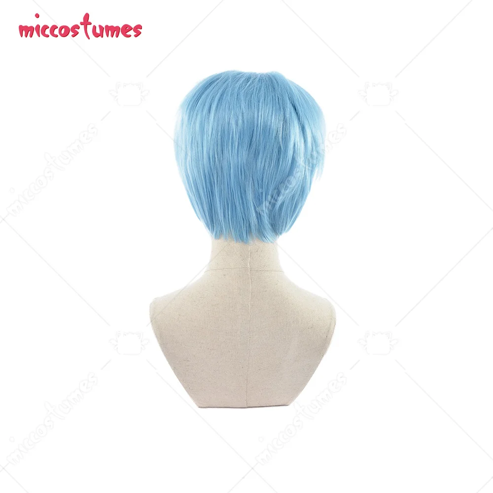Short Blue Wig Hair for Women - Rei Ayanami Cosplay Wig image 3
