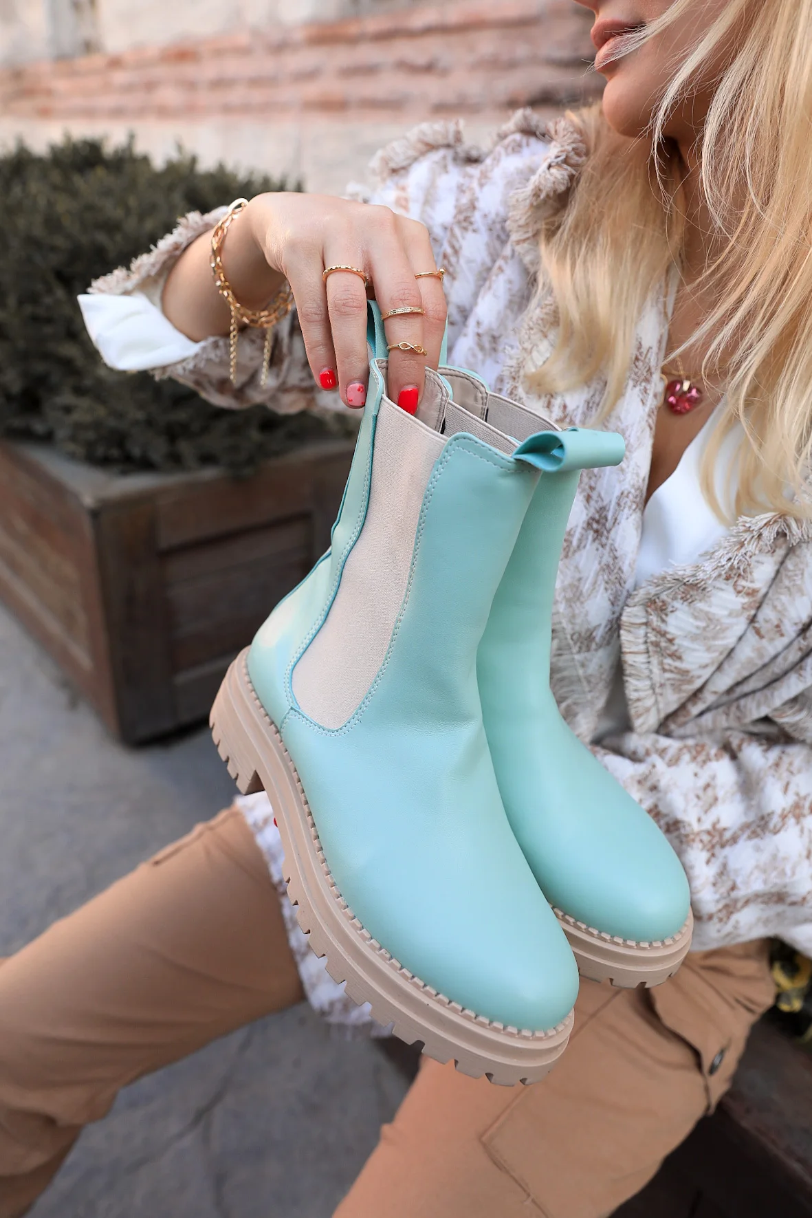 

Limna Light Blue Rubber Detaylı Boat