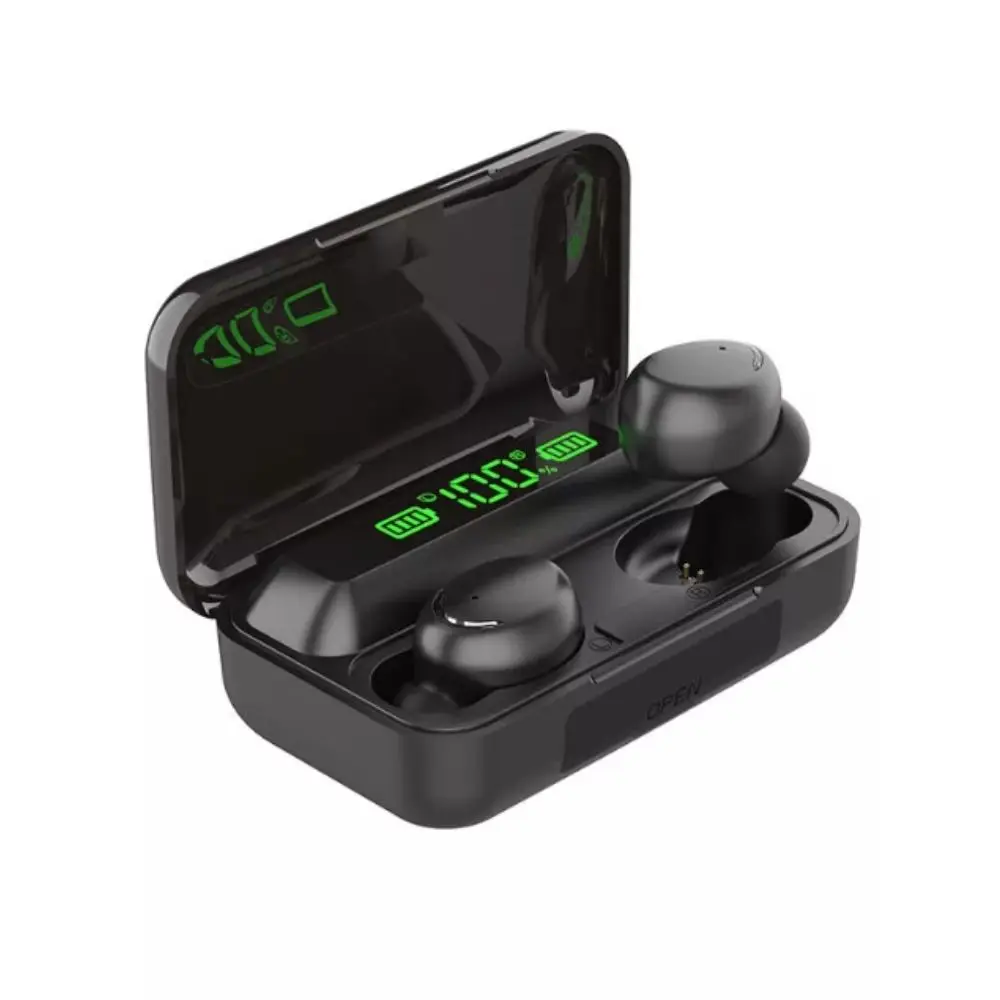 Беспроводные наушники TWS BTH-F9-5 с микрофоном и внешним аккумулятором Bluetooth Блютуз