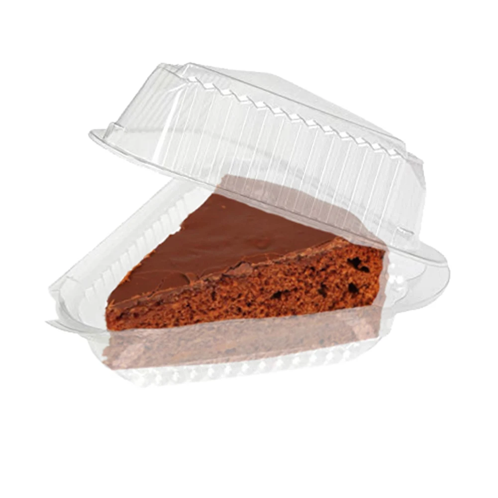 

100pcs Sandwich Plastic Packing Box Pizza Cake Dessert Packing Box Reusable Breakfast Box for Home and Outdoor Picnic