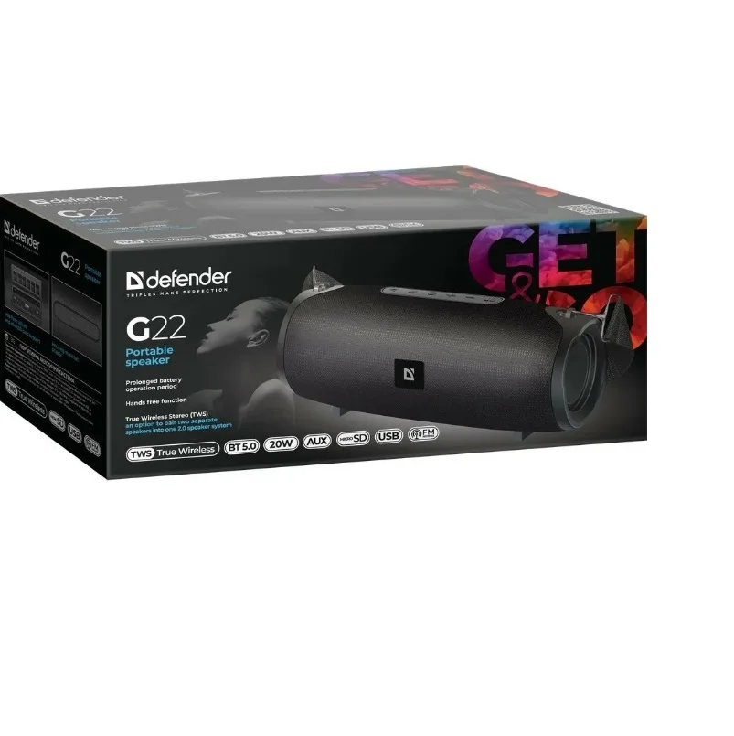 Defender G22 Bluetooth акустика|Портативные колонки| |