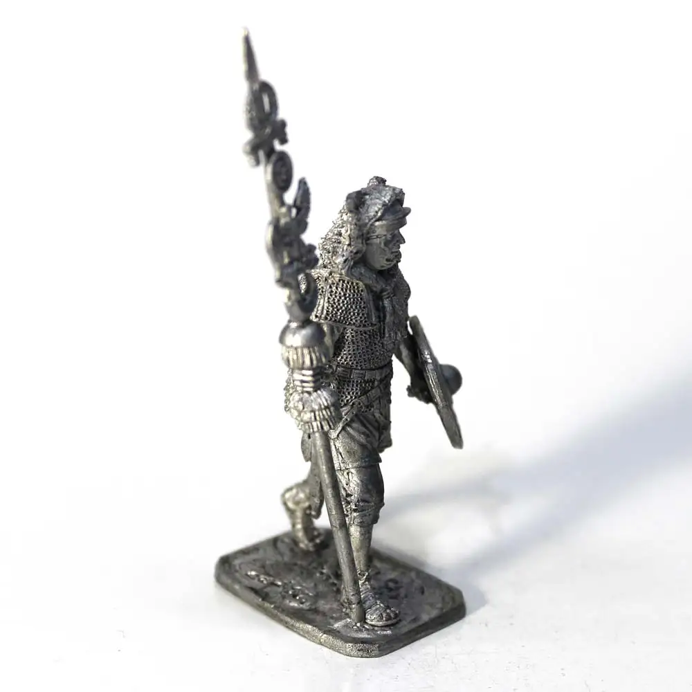 Сигнифер вспомогательной когорты Рим 1-2 вв нашей эры - оловянный солдатик фигурка